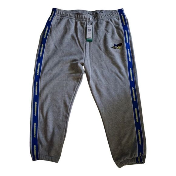 Lacoste GRAY Sweat Pants Size 3XL Grey Sweats Tennis Lounge Bottom NWT - Picture 1 of 5